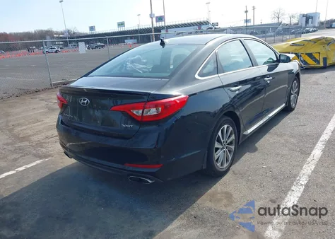 2016 Hyundai Sonata Sport from USA, damaged, VIN 5NPE34AF5GH285430